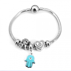 Stainless steel jewelry Pandor a Charms Bracelet wholesale