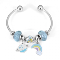 Stainless steel jewelry Pandor a Charms Bracelet wholesale