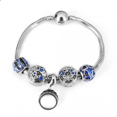 Stainless steel jewelry Pandor a Charms Bracelet wholesale