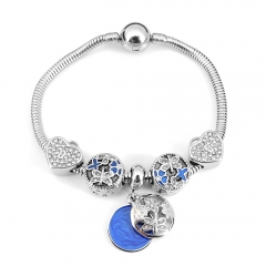Stainless steel jewelry Pandor a Charms Bracelet wholesale