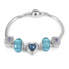 Stainless steel jewelry Pandor a Charms Bracelet wholesale