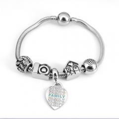 Stainless steel jewelry Pandor a Charms Bracelet wholesale
