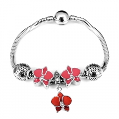 Stainless steel jewelry Pandor a Charms Bracelet wholesale
