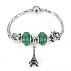 Stainless steel jewelry Pandor a Charms Bracelet wholesale