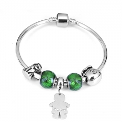 Stainless steel jewelry Pandor a Charms Bracelet wholesale
