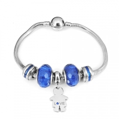 Stainless steel jewelry Pandor a Charms Bracelet wholesale