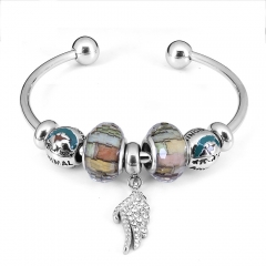 Stainless steel jewelry Pandor a Charms Bracelet wholesale