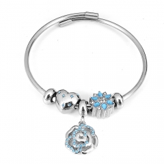 Stainless steel jewelry Pandor a Charms Bracelet wholesale