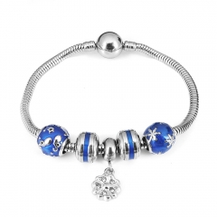 Stainless steel jewelry Pandor a Charms Bracelet wholesale