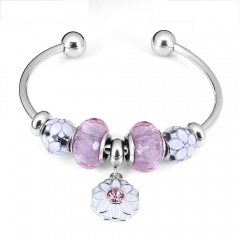 Stainless steel jewelry Pandor a Charms Bracelet wholesale