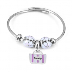 Stainless steel jewelry Pandor a Charms Bracelet wholesale