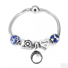 Stainless steel jewelry Pandor a Charms Bracelet wholesale