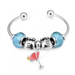 Stainless steel jewelry Pandor a Charms Bracelet wholesale