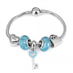 Stainless steel jewelry Pandor a Charms Bracelet wholesale