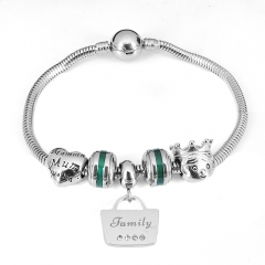 Stainless steel jewelry Pandor a Charms Bracelet wholesale