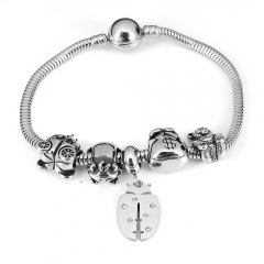 Stainless steel jewelry Pandor a Charms Bracelet wholesale
