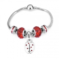 Stainless steel jewelry Pandor a Charms Bracelet wholesale