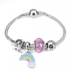 Stainless steel jewelry Pandor a Charms Bracelet wholesale