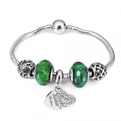 Stainless steel jewelry Pandor a Charms Bracelet wholesale