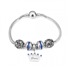 Stainless steel jewelry Pandor a Charms Bracelet wholesale