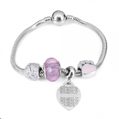 Stainless steel jewelry Pandor a Charms Bracelet wholesale