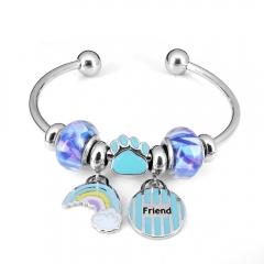 Stainless steel jewelry Pandor a Charms Bracelet wholesale