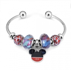 Stainless steel jewelry Pandor a Charms Bracelet wholesale