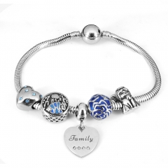 Stainless steel jewelry Pandor a Charms Bracelet wholesale