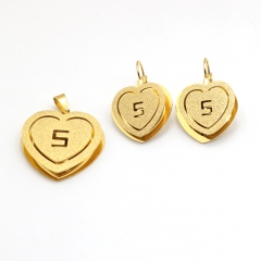 Stainless steel jewelry set pendant  and earrings Wholesale