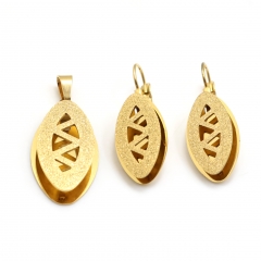 Stainless steel jewelry set pendant  and earrings Wholesale