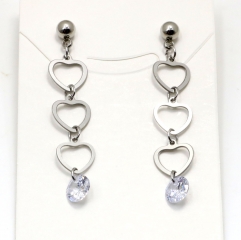 Stainless steel jewelry for women, fashion earrings wholesale
