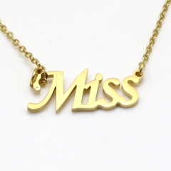 Stainless steel pendant necklace wholesale