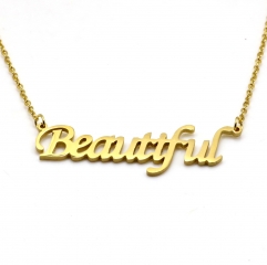 Stainless steel pendant necklace wholesale