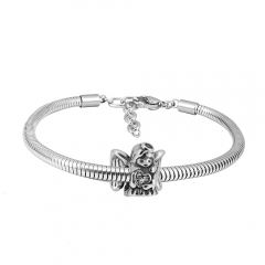Stainless steel jewelry Pandor a Charms Bracelet wholesale