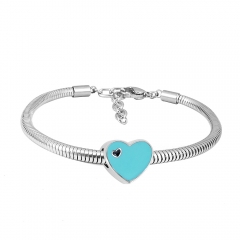 Stainless steel jewelry Pandor a Charms Bracelet wholesale