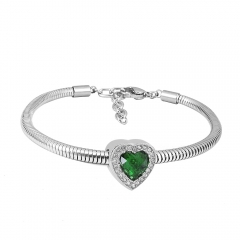 Stainless steel jewelry Pandor a Charms Bracelet wholesale