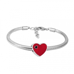 Stainless steel jewelry Pandor a Charms Bracelet wholesale