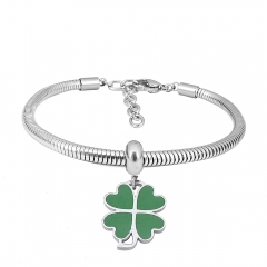 Stainless steel jewelry Pandor a Charms Bracelet wholesale