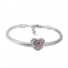 Stainless steel jewelry Pandor a Charms Bracelet wholesale