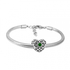 Stainless steel jewelry Pandor a Charms Bracelet wholesale
