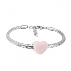 Stainless steel jewelry Pandor a Charms Bracelet wholesale