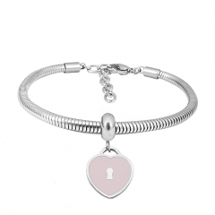 Stainless steel jewelry Pandor a Charms Bracelet wholesale