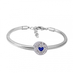 Stainless steel jewelry Pandor a Charms Bracelet wholesale