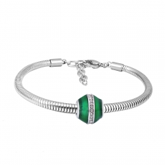 Stainless steel jewelry Pandor a Charms Bracelet wholesale