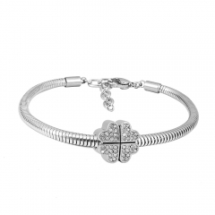 Stainless steel jewelry Pandor a Charms Bracelet wholesale