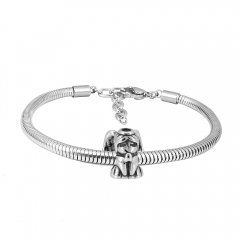 Stainless steel jewelry Pandor a Charms Bracelet wholesale