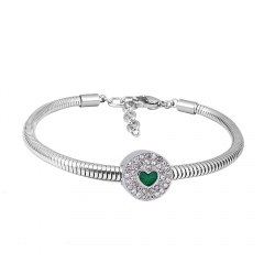 Stainless steel jewelry Pandor a Charms Bracelet wholesale