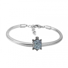 Stainless steel jewelry Pandor a Charms Bracelet wholesale