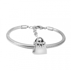 Stainless steel jewelry Pandor a Charms Bracelet wholesale