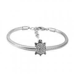 Stainless steel jewelry Pandor a Charms Bracelet wholesale